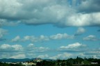 campagna romana e gli occhi si perdono nel cielo