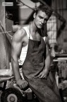 man at work