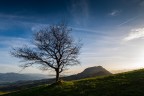 un tramonto