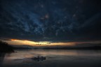crepuscolo sul Grande Fiume