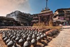 Pottery Square - Bhaktapur (valle di Katmandu Nepal)