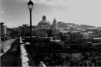 Ariccia 27-12-05, nei castelli romani, vista dal ponte omonimo, zeiss ikon 515 formato 4,5x6 pellicola kodak b/n 100iso