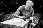 Lo scalpellino all'opera