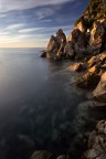 Sunset and Rock