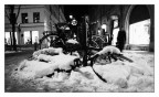 Una sera a passeggio nel reddo invernale di Stoccolma
