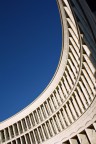 Particolare architettonico del quartiere Eur a Roma