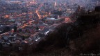Prime luci sulla citt