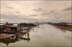 Vecchi capanni tra la pineta
e la zona industriale di Ravenna