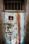 behind the door