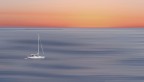 barca all'alba...