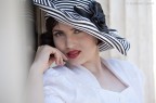 Francesca ed uno dei suoi magnifici cappelli...