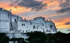 Mura al tramonto