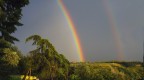 Arcobaleno sulle colline Senesi