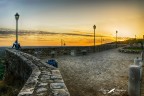 Dal belvedere uno sguardo al tramonto