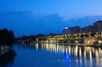 Cartolina blu