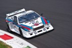 Lancia Montecarlo all'ingresso della parabolica
Circuito Internazionale di Monza