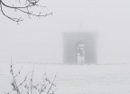 Capodanno 2005-2006 tra neve e nebbia a La Verna