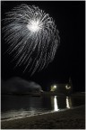 Inizio agosto, fuochi d'artificio a Caorle