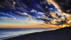 nel tramonto