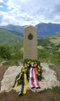 Stele commemorativa dei bersaglieri tirolesi caduti in guerra per difendere la loro patria, diventata poi Italia.
T 1/250 F 8 ISO 100 focale 18mm