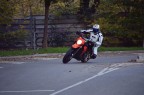 foto scattata a mio fratello durante una piega di prova