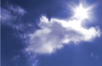 nuvola in cielo