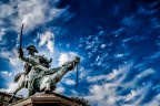 Torino, la statua