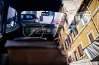 l'interno di una Balilla con i riflessi del presente