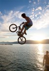 pedalando in bicicletta....