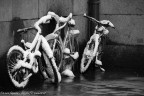 bici nella neve