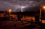 Fulmini del temporale di luned 12 maggio