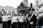 Settimana Santa, poco prima dell'inizio della processione