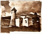 Cortina d'Ampezzo, cappella SS Trinita ;/) pinhole and Vandy