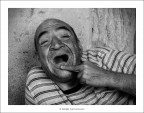 'il sorriso di "Marea" ... ' un tranquillo e simpatico homeless veneziano - 
(c) 2014 DaveEf