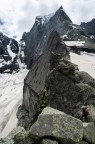 Pizzo Badile (Spigolo Nord), Val Bondasca.