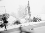 Neve sulla strada