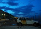 periferia della mia citta' all'alba