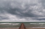 Foto scattata a Jesolo dopo un temporale