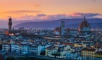 Cupola al tramonto