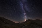 Via Lattea dal Colle Dell'Agnello