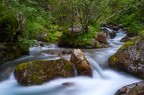 flowing