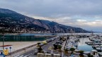 Veduta di Mentone lato frontiera verso Italia