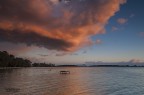 Tramonto al lago