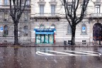 Un sabato in giro a Milano sotto una bella nevicata