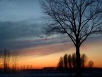 tramonto a dicembre