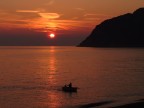 baia al tramonto