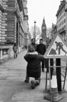 Foto ricordo in corso a Londra.