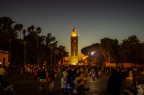 Il minareto principale di Marrakech. Da questa torre parte il richiamo per tutta la citt (muezzin) che invita alla preghiera.