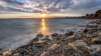 Tramonto sul mare