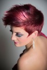 Judy foto in studio per hair style artist